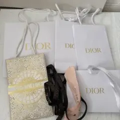 【美品】Dior ディオール 紙袋 5枚セット ショッパー ショップ袋