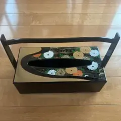 和風 デザイン 昭和 レトロ ティッシュボックス ホルダー