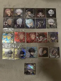 呪術廻戦　ウエハース　シール　虎杖悠仁　伏黒恵　五条悟　他　まとめ売り