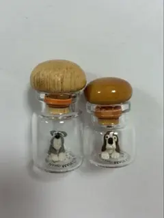 オーストラリア ハンドメイドクレイ　【PET IN A BOTTLE】 2点