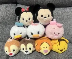 ディズニー ツムツム ぬいぐるみ9体セット