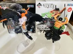 一番くじワンピース 両翼決戦 ゾロ ラストワン賞 キング B賞 フィギュアセット