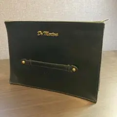 レア　Dr. Martens 黒 レザー クラッチバッグ