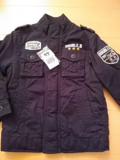 ミキハウス　ダブルB　120　ジャケット　アウター　ジャンパー　ワッペン　110