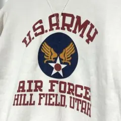 こ*ん様 リアルマッコイズ 裏起毛スウェット 吊り編み 白 U.S. ARMYのサムネイル