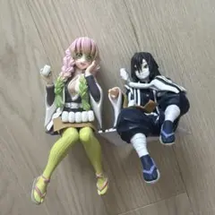 鬼滅の刃 ちょこのせ 伊黒小芭内 甘露寺蜜璃 フィギュア まとめ売り