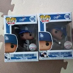 新品　Funko POP! MLB 大谷翔平 フィギュア 2体セット