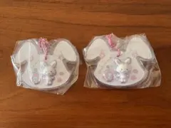 未開封パッケージチャーム チョコボーロ ウィッシュミーメル2個セット