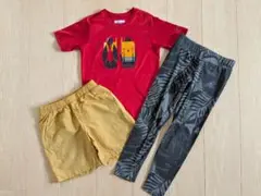 キッズ3点セット　✳adidas Columbia 110cm