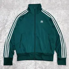 adidasアディダス　ファイヤーバードトラックトップジャケット　ジャージ緑　Ｌ