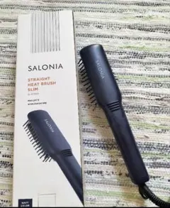 SALONIA ストレートヘアブラシ スリム SL-012NVS ネイビー