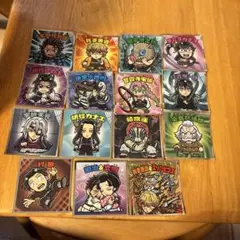 鬼滅の刃マンビックリマンシール無限城編15枚セット