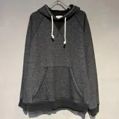 usa 古着 90s 00s グレー フード付きパーカー m