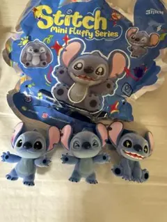 TOPTOY スティッチ ミニフラッフィーシリーズ 3体セット