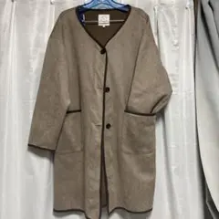 SEASON REASON ノーカラーコート L