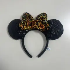 ミニーマウス スパンコール カチューシャ