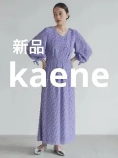 新品 kaene カエン ジャガードマーメイドドレス ロングワンピース