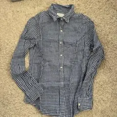 SHIPS ギンガムチェック柄シャツ 38サイズ 麻100%