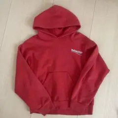 Balenciaga ロゴ パーカー レッドのサムネイル