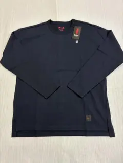 【新品タグ付き】ポールスミス 長袖Tシャツ Lサイズ　ネイビーのサムネイル