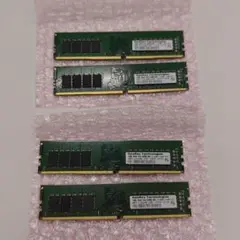 合計64GB SanMax 16GB DDR4メモリー 2400MHz 4枚