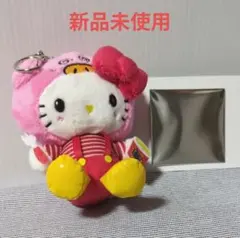サンリオ ハローキティ ブタメン コラボ ぬいぐるみキーホルダー キラキラシール