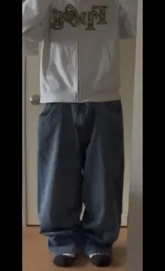 anchor blue beyond baggy デニム 42 greeny - メルカリ
