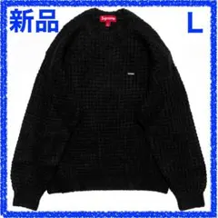Supreme ブラック Lサイズ ニット - メルカリ