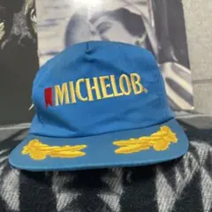 80s USA製 ヴィンテージトラッカーキャップ　MICHELOB 企業ロゴ刺繍
