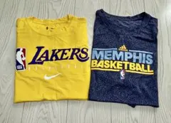 レイカーズ　グリズリーズ　Tシャツ　ロンT NBA ナイキ　アディダス　バスケ