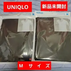 ★新品・未開封★2点セットユニクロ エアリズムVネック半袖 Mサイズ