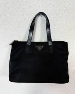 美品 PRADA プラダ ハンドバッグ トートバッグ ブラック