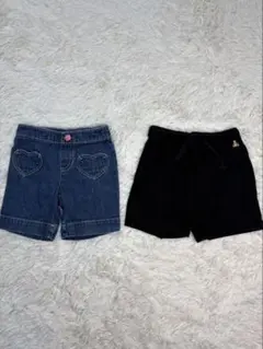 babyGap & Jumping Beans ショートパンツ 2点セット