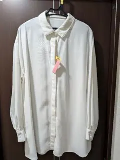 ✨美品✨とろみシャツ＊羽織にも♪ニットレイヤードにも♪