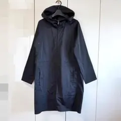 もん様専用■フード付きスプリングコート■ダークネイビー■Lサイズ　おしゃれ♪