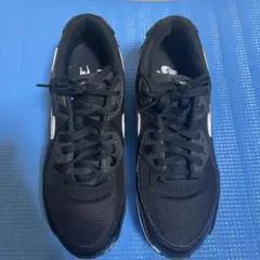 [美品]NIKE AIR MAX 90 ブラック／ホワイト　27.5