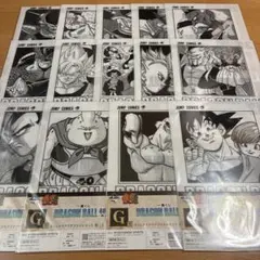 一番くじ DRAGON BALL 40th 其之二　G賞 クリアファイル　14種