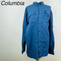 Columbia コロンビア　ネイビー 長袖シャツ　サイズXL