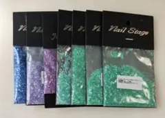 ジャパンネイル シェルパウダー ネイル レジン 寒色系 まとめ売り