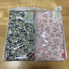 ユニクロ　レギンス (リブ素材) 10分丈 110サイズ　2着