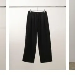 ANCELLM SUEDE TUCK WIDE SHORTS 2 - メルカリ