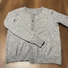 グレー 長袖 カーディガン SHEIN