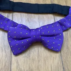 Ralph Lauren 紫 ドット柄 ネクタイ