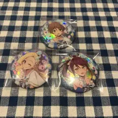 アイカツスターズ！ チーズソフトクッキー 缶バッジ 虹野ゆめ イオン