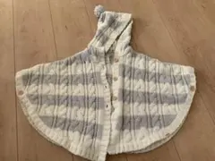 pique フード付きベビーアウター 70-80