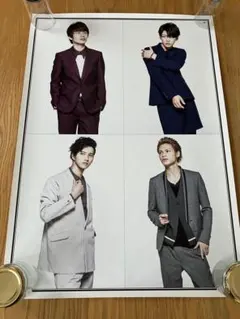 （130）KAT-TUN 4人　ポスター