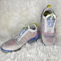ナイキ　ヴェイパーマックス 2020 フライニット ピュアプラチナ マルチカラー