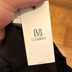 CAMBIO リヨセル100% パンツ ブラック Lサイズのサムネイル