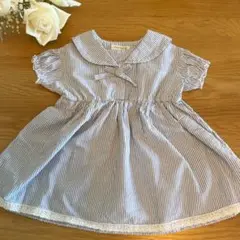 【ビケット】セーラー襟がかわいい♡ワンピース