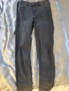 H&M DIVIDED スキニーデニムパンツ グレー